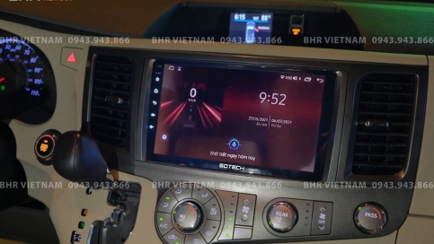 Màn hình DVD Android xe Toyota Sienna 2011 - 2013 | Gotech GT8 Max